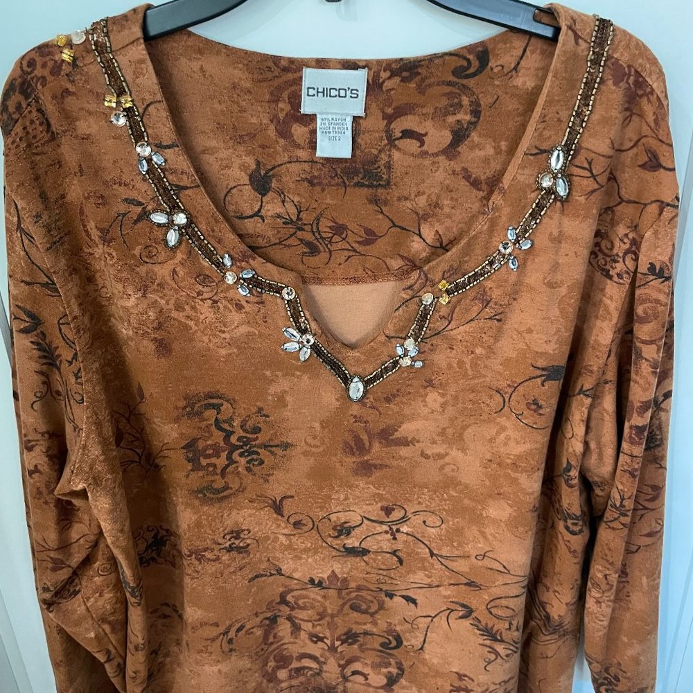 CHicos 3/4 sleeve top